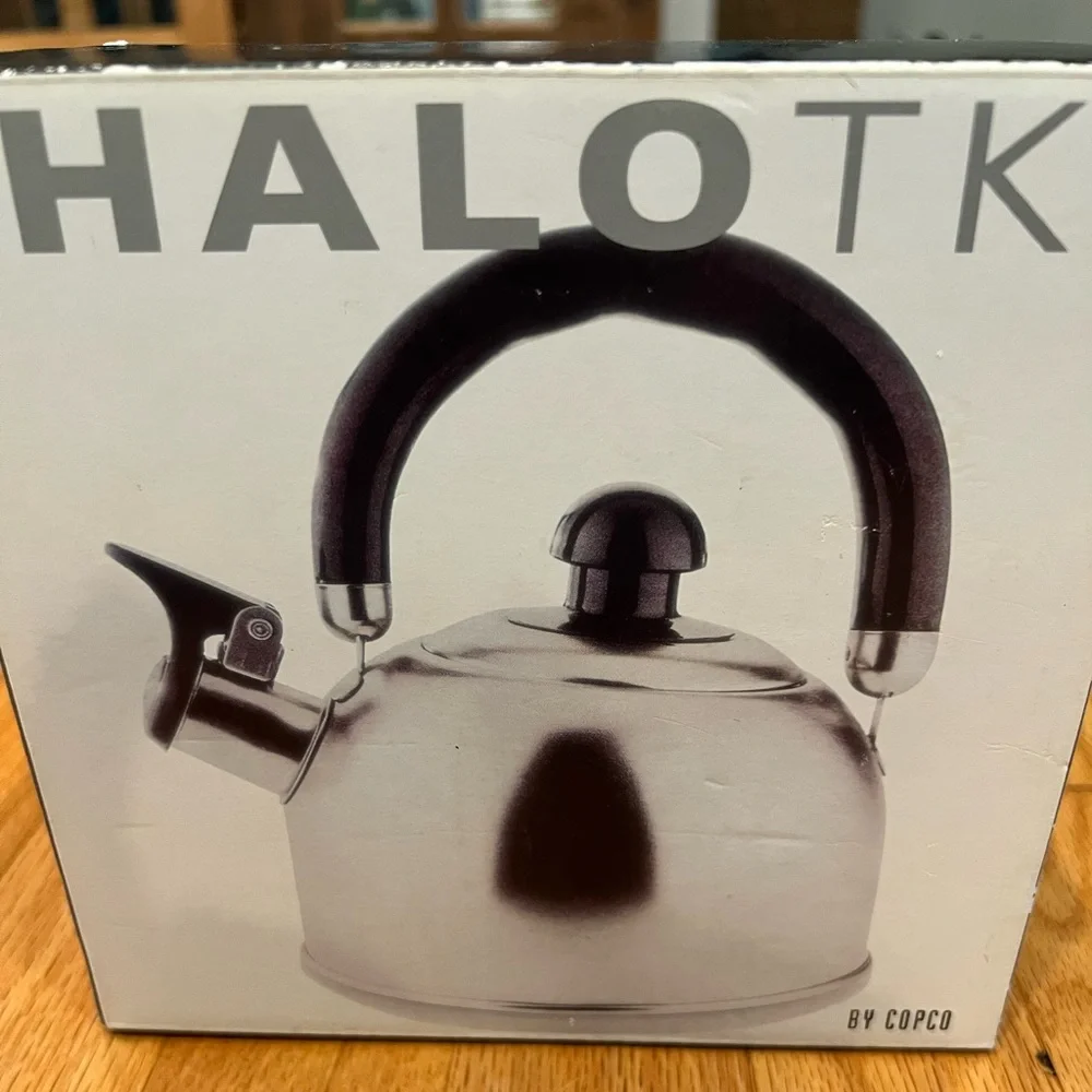 Tea kettle silver halo TK
